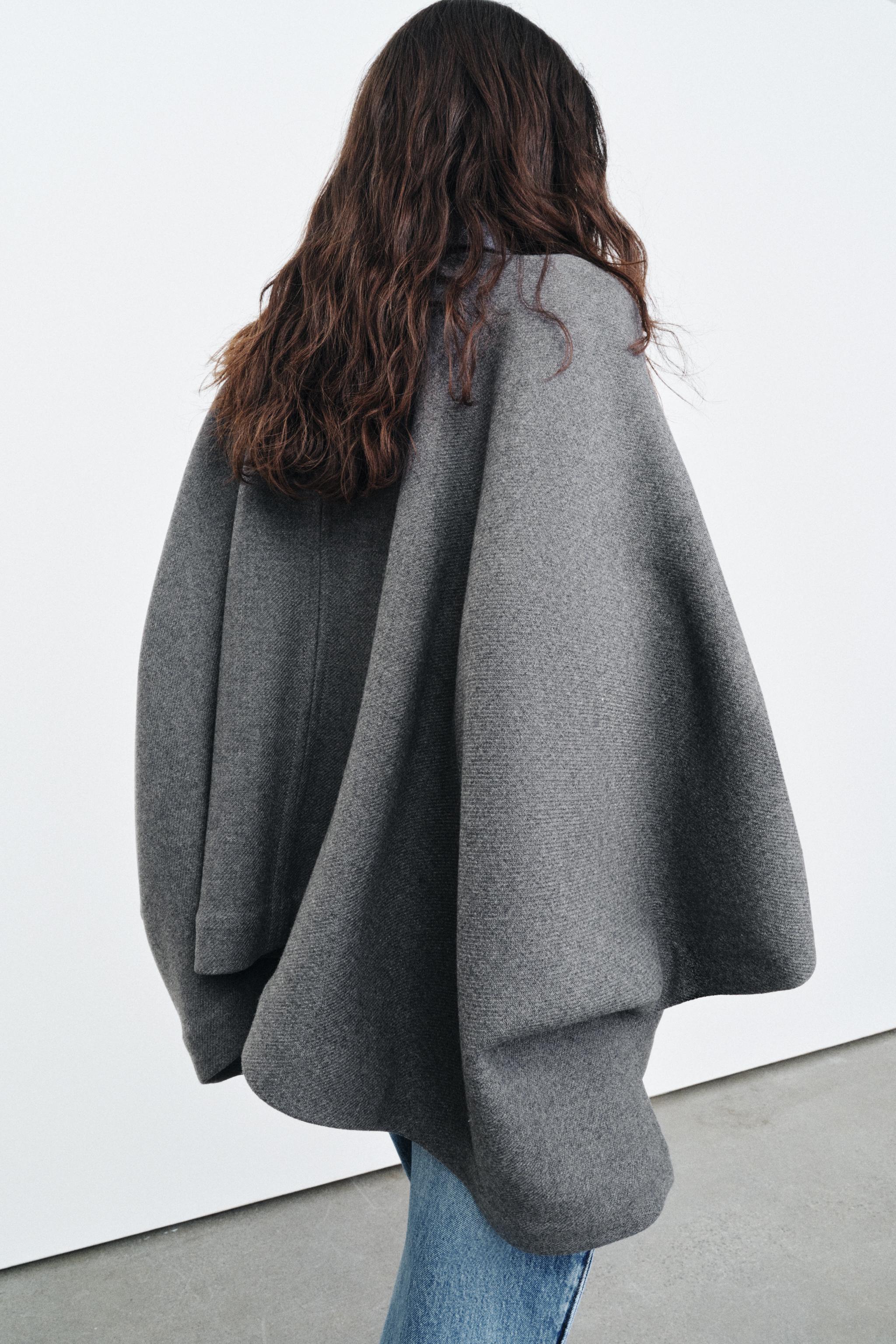 WOOL CAPE ZW COLLECTION LIMITED EDITION